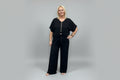 Stone Co-ord Set with Button Detail