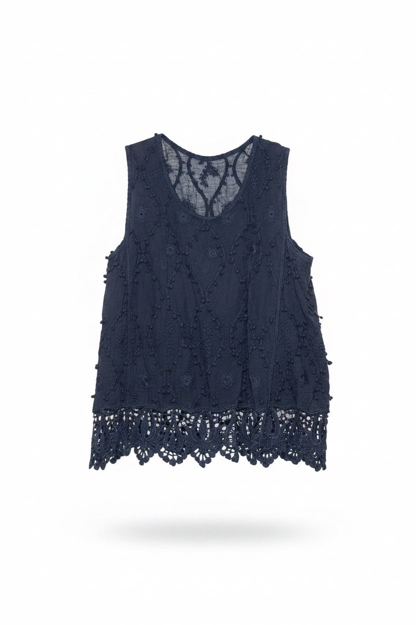 Lexi Detailed Vest Top