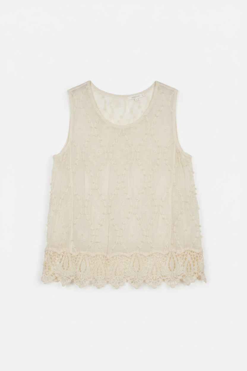 Lexi Detailed Vest Top