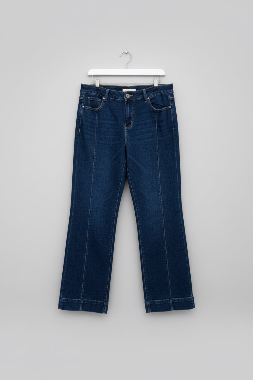 Wide Leg Denim Jeans