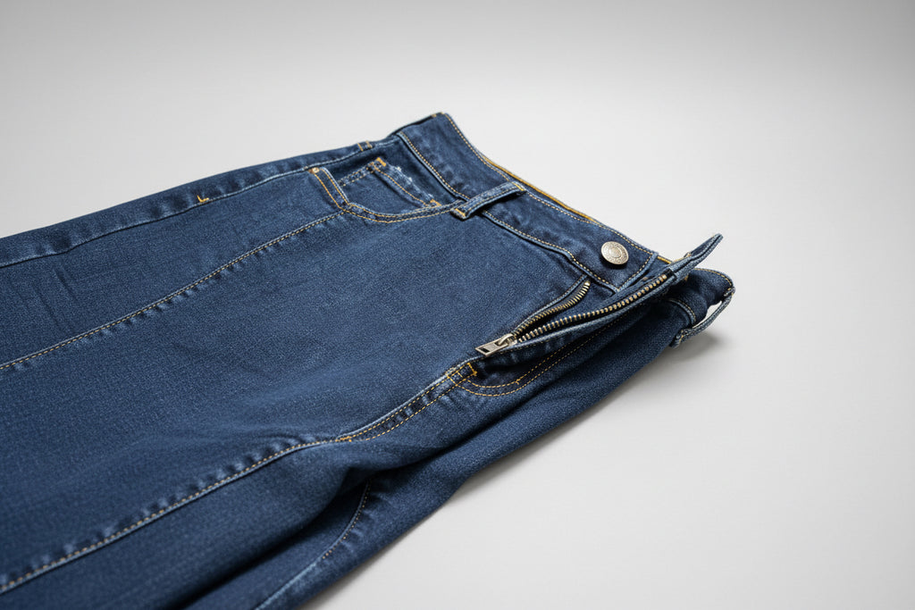 Wide Leg Denim Jeans