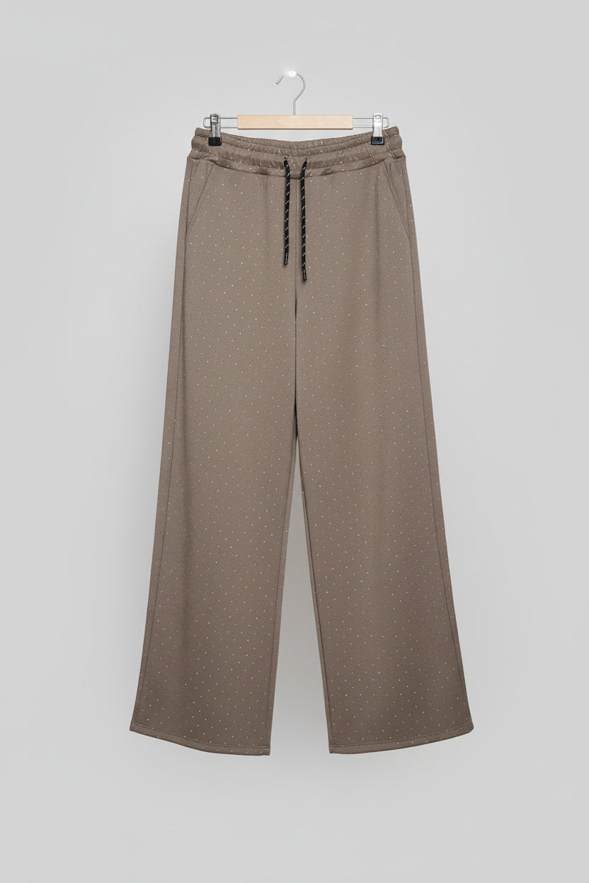 Taupe Co-ord Set with Sparkle Detail