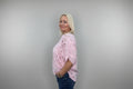 Molly Blush Pink Broderie Anglaise Batwing Top