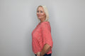 Molly Blush Pink Broderie Anglaise Batwing Top