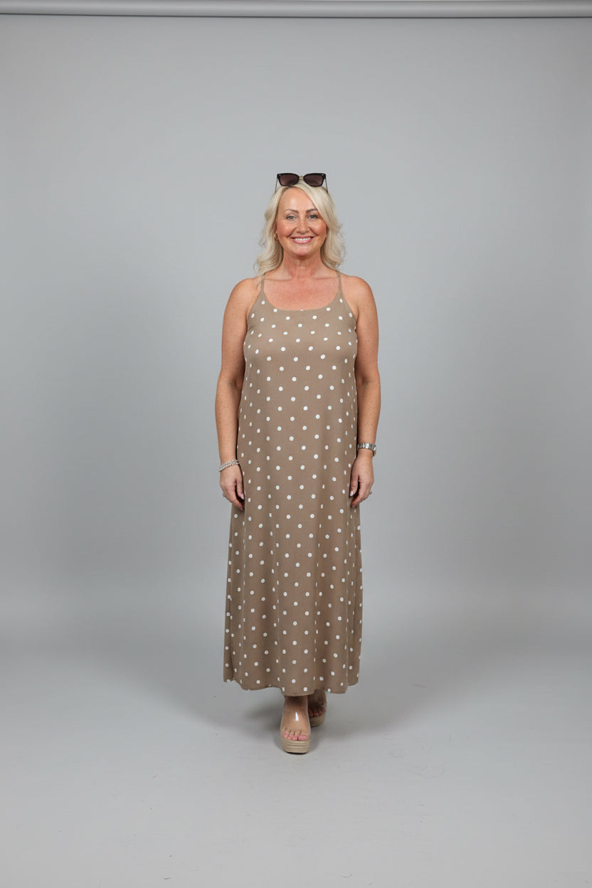 Dotty Maxi Dress