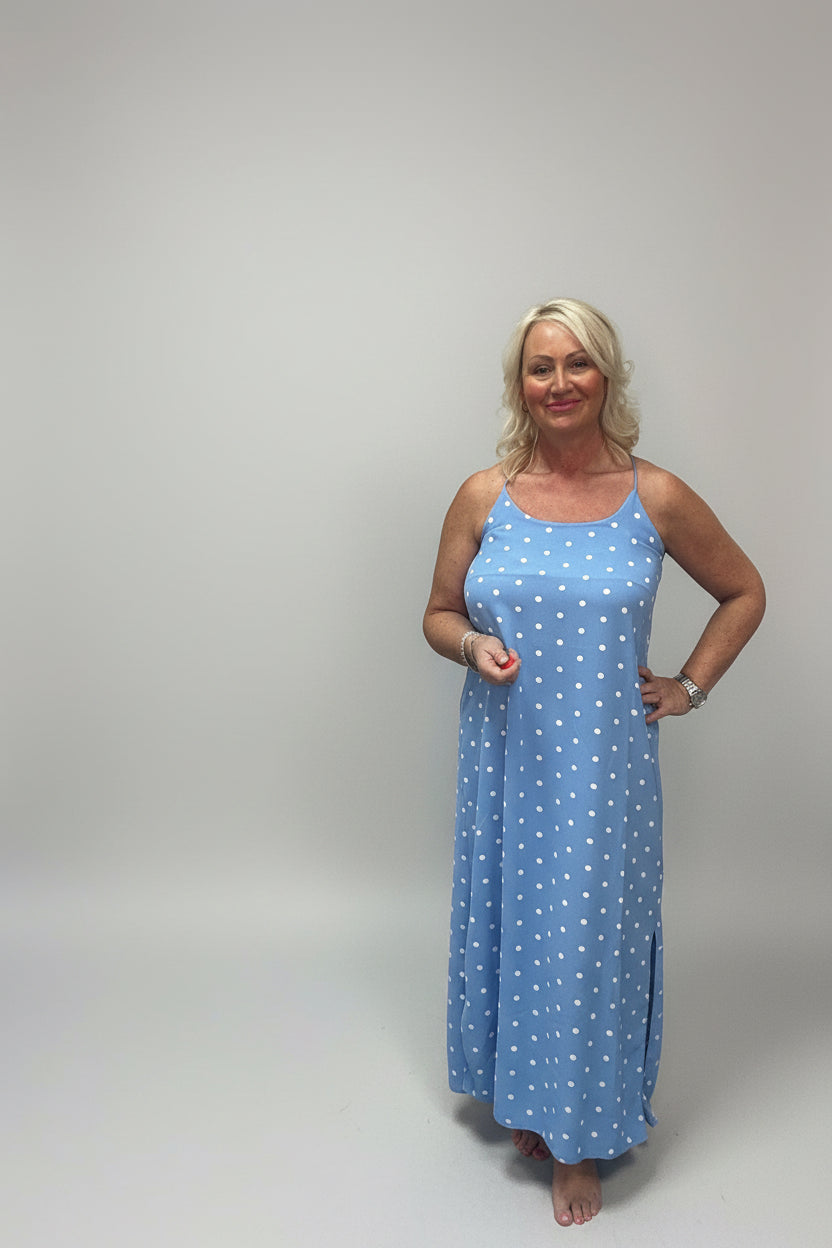 Dotty Maxi Dress