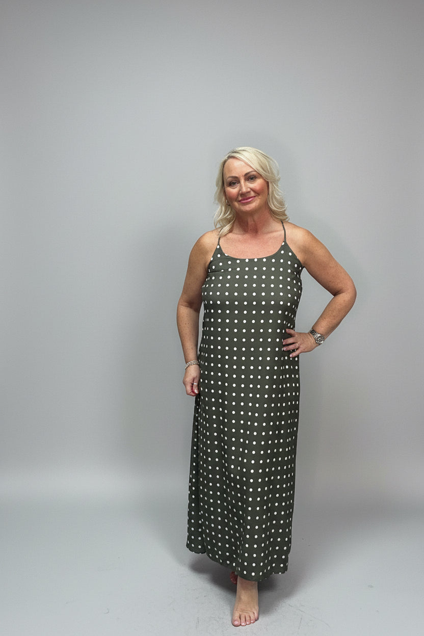 Dotty Maxi Dress