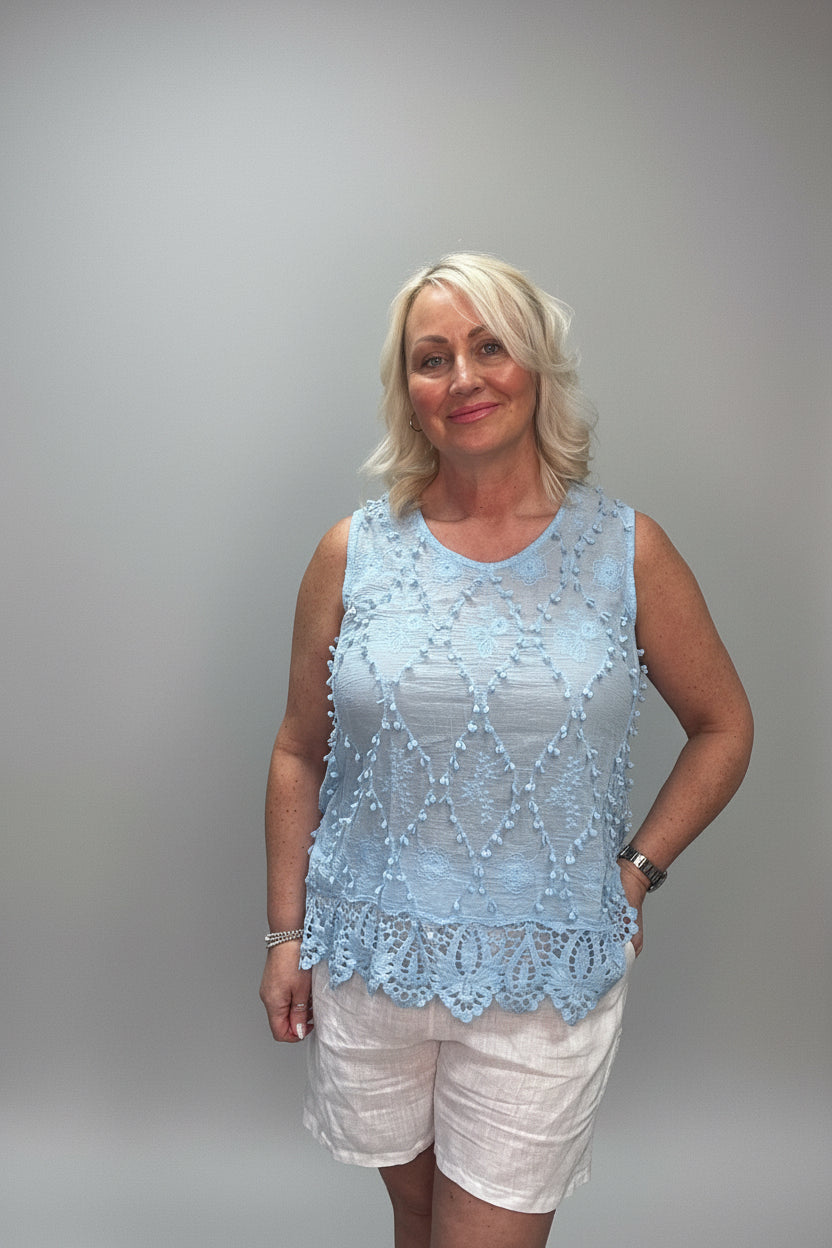 Lexi Detailed Vest Top