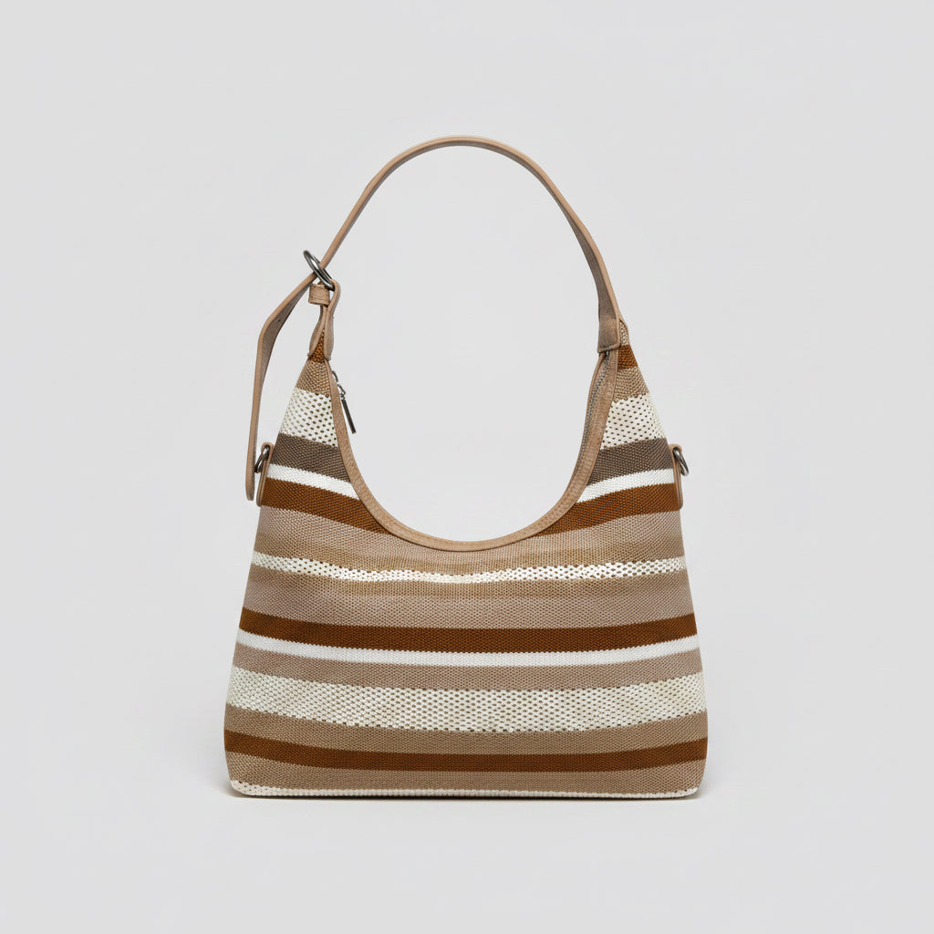 TESS Stripe Shoulder Bag