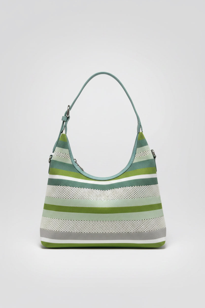 TESS Stripe Shoulder Bag