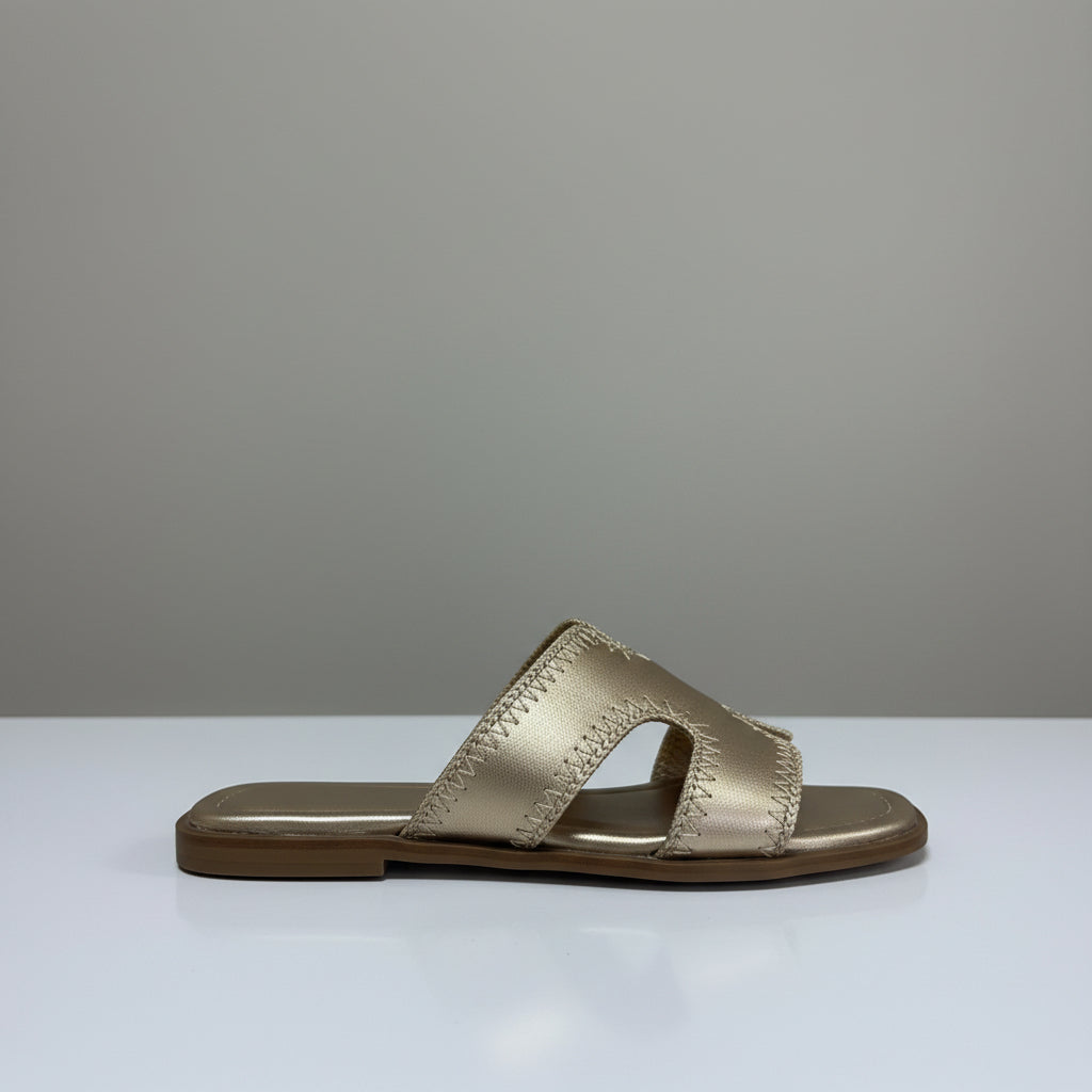 Nyomi Cut Out Design Slide Sandal