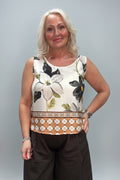 LILLY Floral Print Sleeveless Top