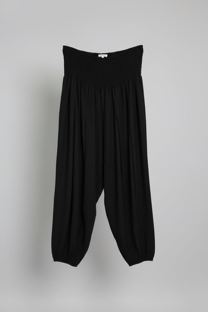 MELLISA High Waist Elasticated Harem Trousers