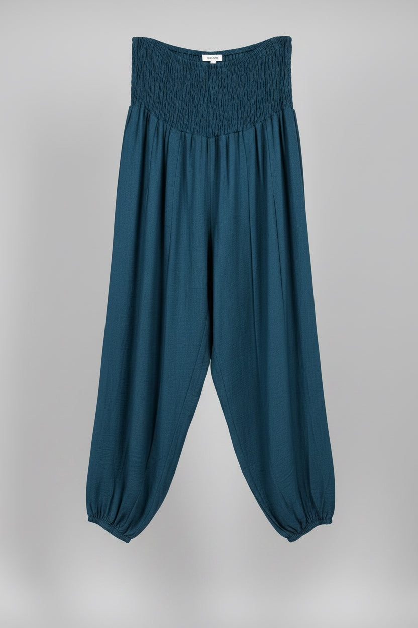 MELLISA High Waist Elasticated Harem Trousers
