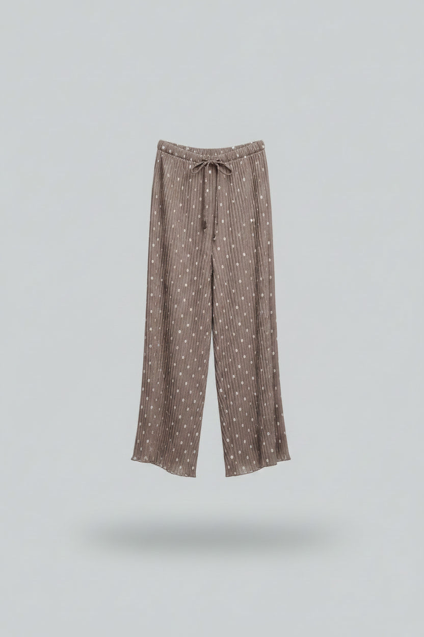 IVY Polka Dot Pleated Trouser