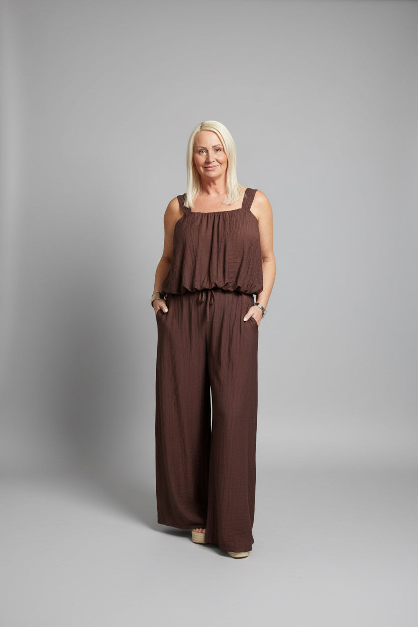 IZZY wide Leg Culottes Co-ord Set
