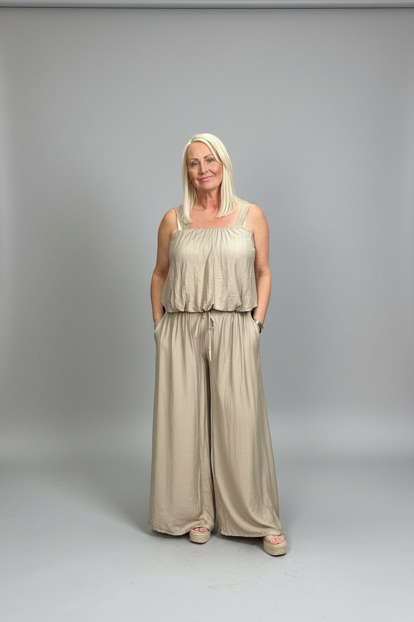 IZZY wide Leg Culottes Co-ord Set