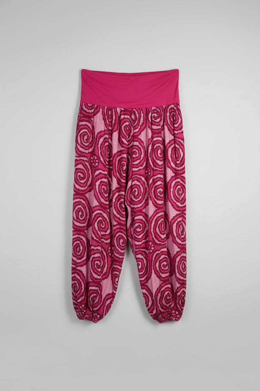 SARA High Waist Harem Trousers