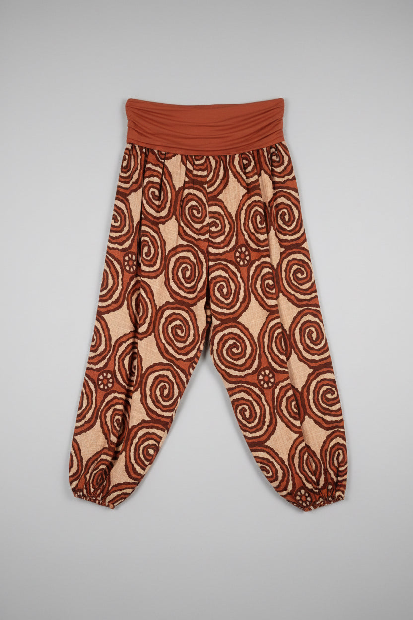SARA High Waist Harem Trousers