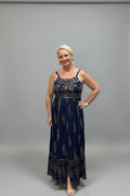 ALISHA Paisley Print Maxi Dress