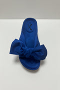 DEMI Bow Front Slip-On Mule Sliders