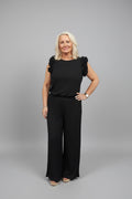 PIPA Ruffle Shoulder Pleated Co-Ord