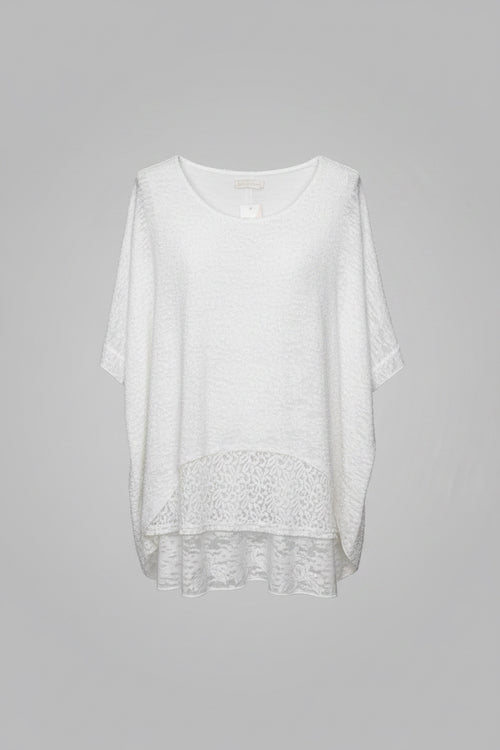 ANITA Textured Short sleeve top
