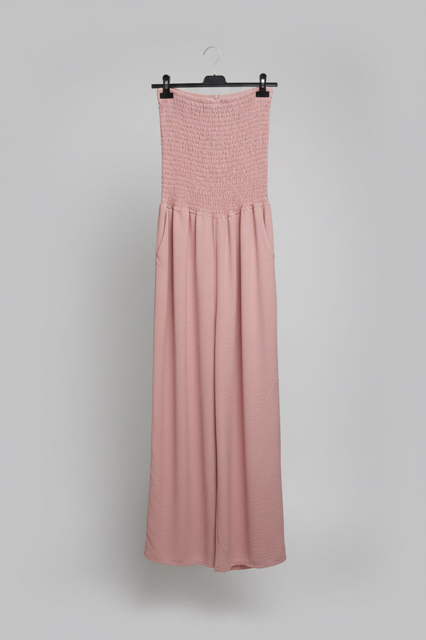 BELLA Strapless Stretch Jumpsuit