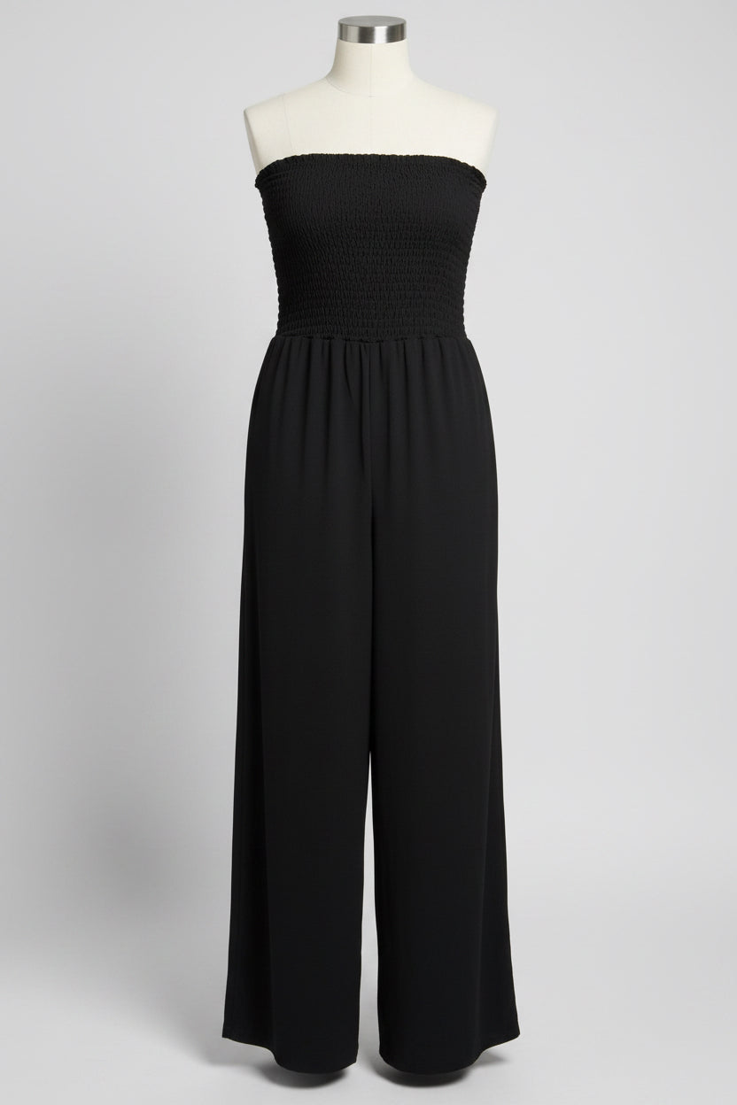 BELLA Strapless Stretch Jumpsuit