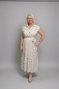 CHARLIE Polka Dot Maxi Dress