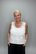 LACEY Crochet Lightweight Vest Top