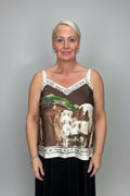 COASTAL Satin Feel Cami Top – Coastal Scene
