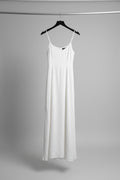 ZOLA Waffle Fabric Strappy Maxi Dress with Side Split