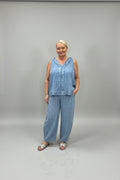Yasmin 100% Cotton Barrel Shape Trouser
