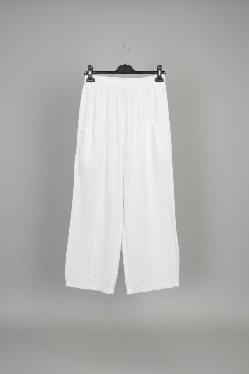Yasmin 100% Cotton Barrel Shape Trouser