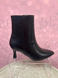 Black Kitten Heel Boots