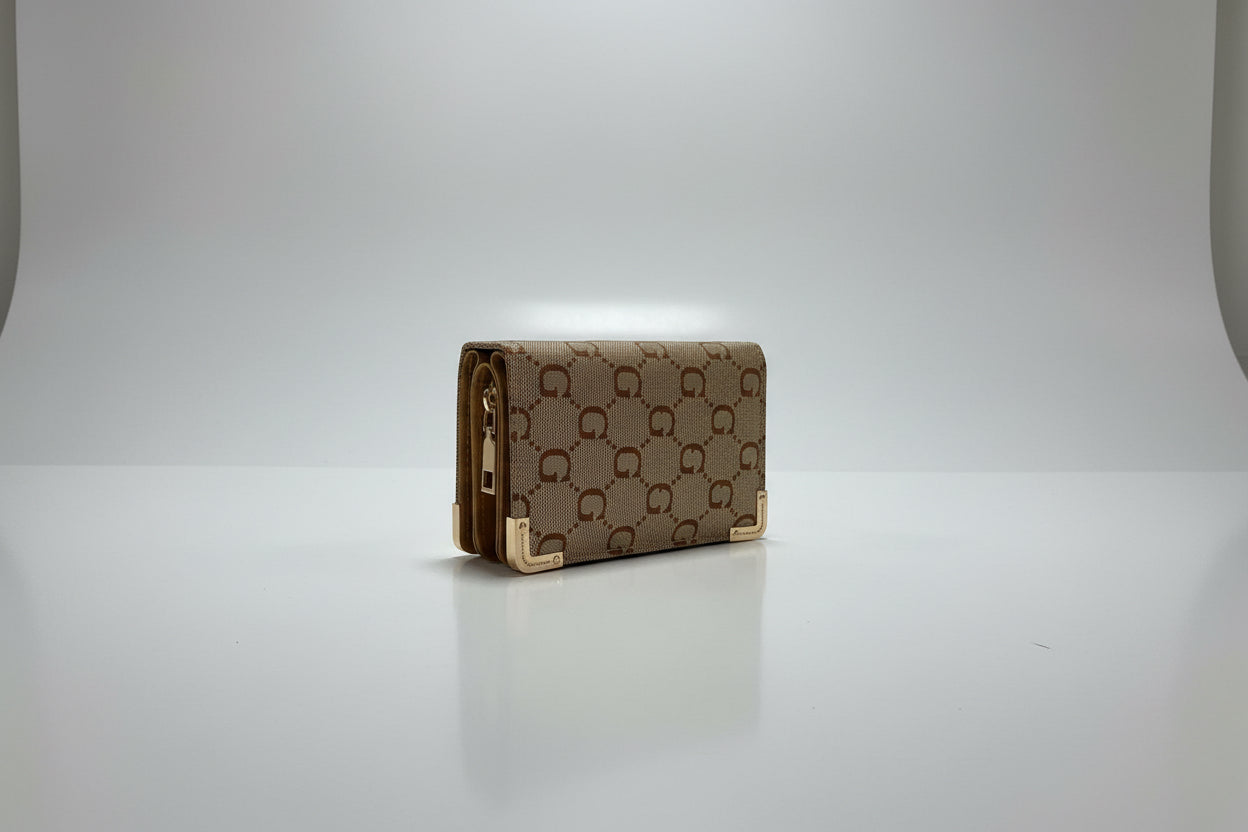 Gold Purse with Hardware